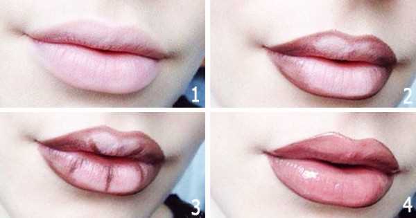 1. Контуринг губ