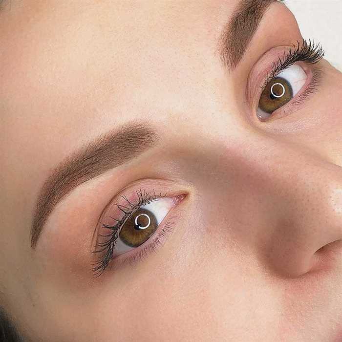 Уход за бровями после процедуры